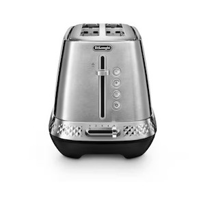 Products: Delonghi Diadema Long Slot Toaster Silver CTV3003M