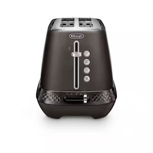Delonghi Diadema Long Slot Toaster Black CTV3003BK