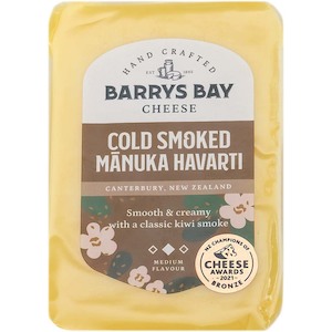 Cheese: Cold Smoked Manuka Havarti