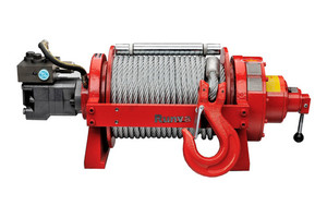 HWP20000Y2P Single Speed Hydraulic Winch with Steel Cable Bartle 4wd Solution