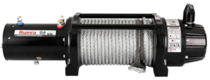 13XP Premium Winch 24V with Steel Cable Bartle 4wd Solution