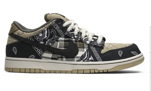 Dunk Lows: (Pre-Loved A) Travis Scott x Dunk Low Premium QS SB 'Cactus Jack' - US10 Mens / 11.5 Womens