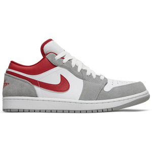 Jordan 1 Low: Jordan 1 Low SE Light Smoke Grey Gym Red