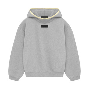 Essentials: Fear of God Essentials Hoodie Light Heather Grey/Garden Yellow