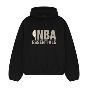 Fear of God Essentials NBA Hoodie (SS25) Black