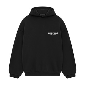 Fear of God Essentials Fleece Hoodie (FW24) Black
