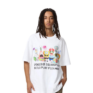 Kaws: Uniqlo x CPFM Spongebob Squarepants UT Graphic II T-Shirt White