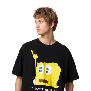 Uniqlo x CPFM Spongebob Squarepants UT Graphic T-Shirt Black