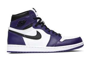 Pre Loved Sneakers: (Pre-Loved B) Air Jordan 1 Retro High OG 'Court Purple 2.0' - US9.5 Mens / 11 Womens