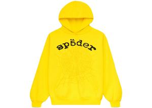 Sp5der Legacy Hoodie Yellow