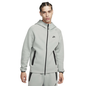 Nike Clothing: Nike Sportswear Tech Fleece Full-Zip Hoodie Mica Green/Black