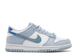 7y: Dunk Low Next Nature GS Blue Whisper Lenticular