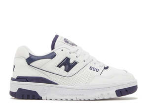 New Balance 550 White Navy Blue Wmns