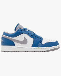 Us10: Air Jordan 1 Low True Blue Cement
