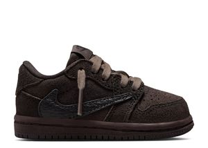 Travis Scott: Travis Scott x Air Jordan 1 Retro Low OG SP TD Velvet Brown