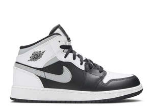 5w: Air Jordan 1 Mid GS White Shadow