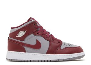 6w: Air Jordan 1 Mid GS Cherrywood Red