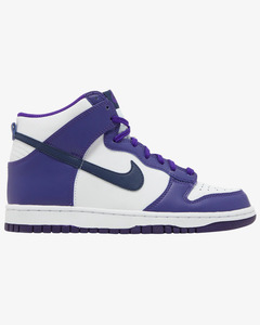 7w: Nike Dunk High GS Electro Purple Midnight Navy