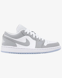 Air Jordan 1 Low White Wolf Grey Wmns