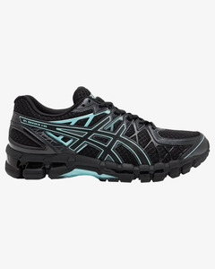 8w: Asics Gel Kayano 20 Black Mint