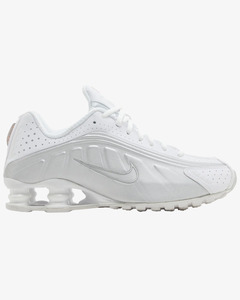 Nike Shox R4 White Metallic Wmns