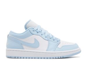 Size 4: Wmns Air Jordan 1 Low Ice Blue