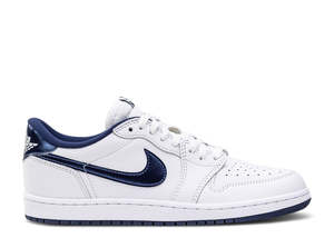 Us7: Air Jordan 1 Retro Low 85 OG Metallic Blue