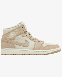 Us9: Air Jordan 1 Mid SE Legend Light Brown Wmns