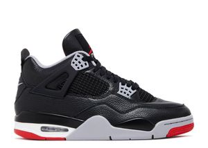 Us13: Air Jordan 4 Retro Bred Reimagined