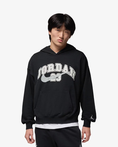 Jordan MVP Mens Oversized French Terry Pullover Hoodie (Black)