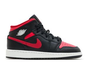 Jordan 1 Mid: Air Jordan 1 Mid GS Alternate Bred