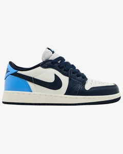 7w: Air Jordan 1 Retro Low OG GS Obsidian UNC