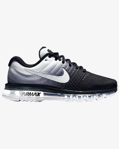 10w: NIKE Air Max 2017 BLACK/WHITE
