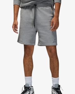 Jordan: Nike Jordan Fleece Mens Shorts Carbon Heather/White
