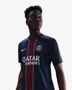 In Stock Items: Paris Saint-Germain 2025/26 Stadium Home Football Shirt