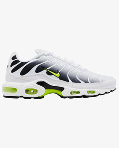 7w: Nike Air Max Plus White Black Volt