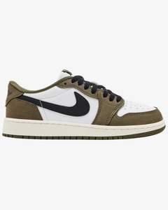 6w: Air Jordan 1 Low GS Medium Olive