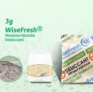 Products: WiseFresh™ Montmorillonite Food Grade Desiccant – 3g - Basepoint Trade Supplies Depot