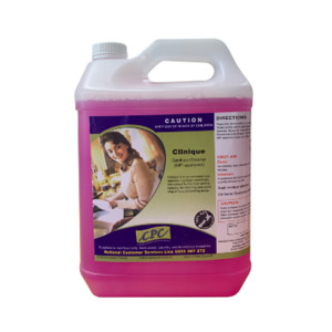 Products: Clinique – Surface Sanitiser/Cleaner 5L - Basepoint Trade Supplies Depot
