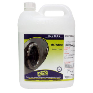 Mr. White Washing powder 5L - Basepoint Trade Supplies Depot