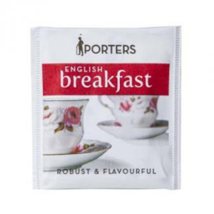 Products: Porters English Breakfast Enveloped Tea Bags - Basepoint Trade Supplies Depot