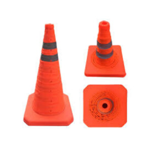 Products: 700mm Pop Up Folding Cone - Basepoint Trade Supplies Depot