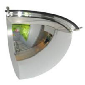 Products: Dome Mirror 13cm (One eighth Sphere) - Basepoint Trade Supplies Depot