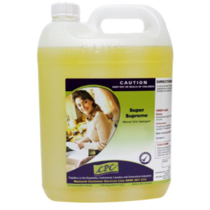 Super Supreme – Manual Dishwash Detergent 5L - Basepoint Trade Supplies Depot