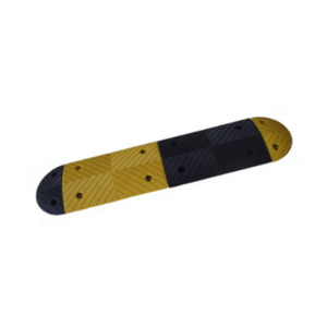 Products: Speed Hump 50mm End section w/cable channel - Basepoint Trade Supplies Depot