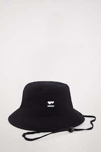 Hats: MONS ROYALE Unisex Ridgeline Bucket Hat Black