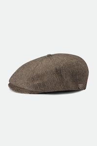 Hats: BRIXTON Brood Snap Cap Brown Khaki