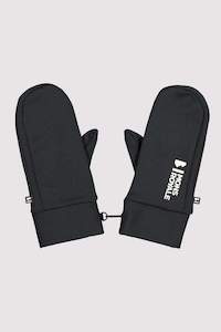 Gloves: MONS ROYALE Unisex Magnum Wool Fleece Mitts Black