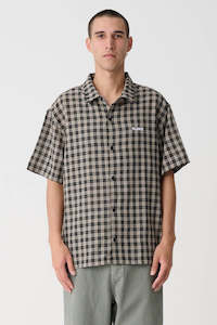 Shirts Mens: XLARGE 91 Oxford Ss Shirt Tan Black