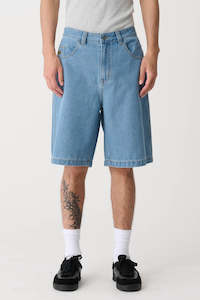 Shorts Mens: XLARGE Peace Man Bull Denim Short Mid Blue Denim